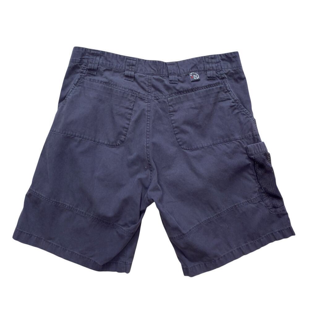 Men's y2k Puma mesh pocket navy cargo shorts 32 W - Picture 8 of 10